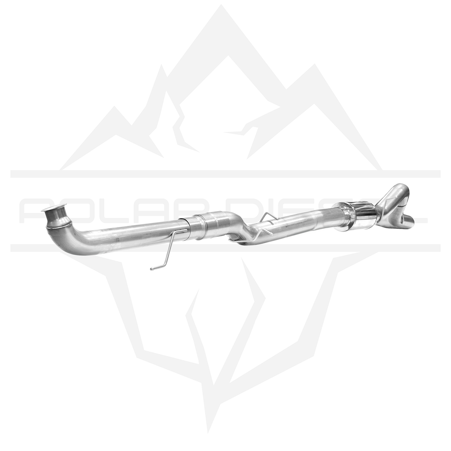 2016-2019 5.0L Cummins Nissan Titan 5" Polar Exhaust With Muffler