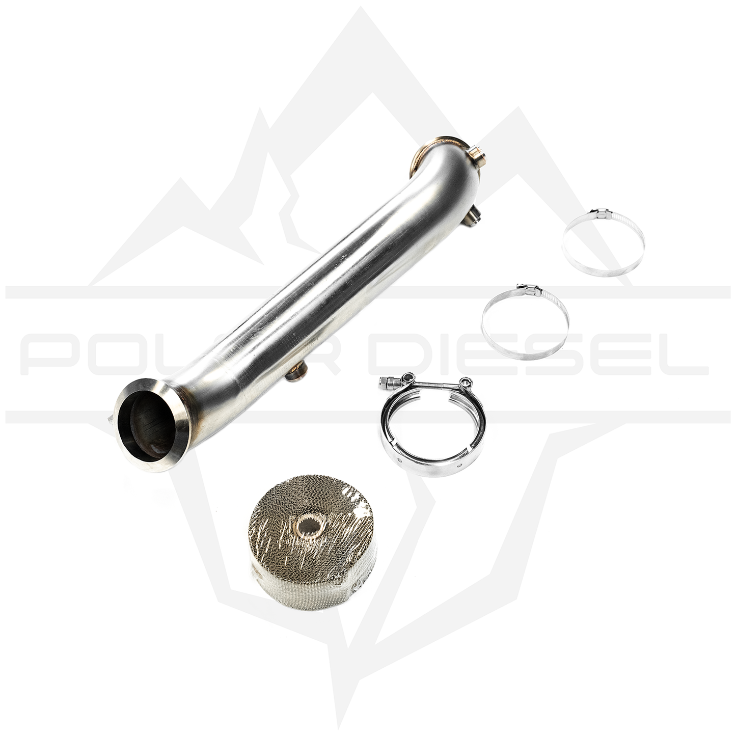 2011-2016 Duramax 6.6L Polar Downpipe
