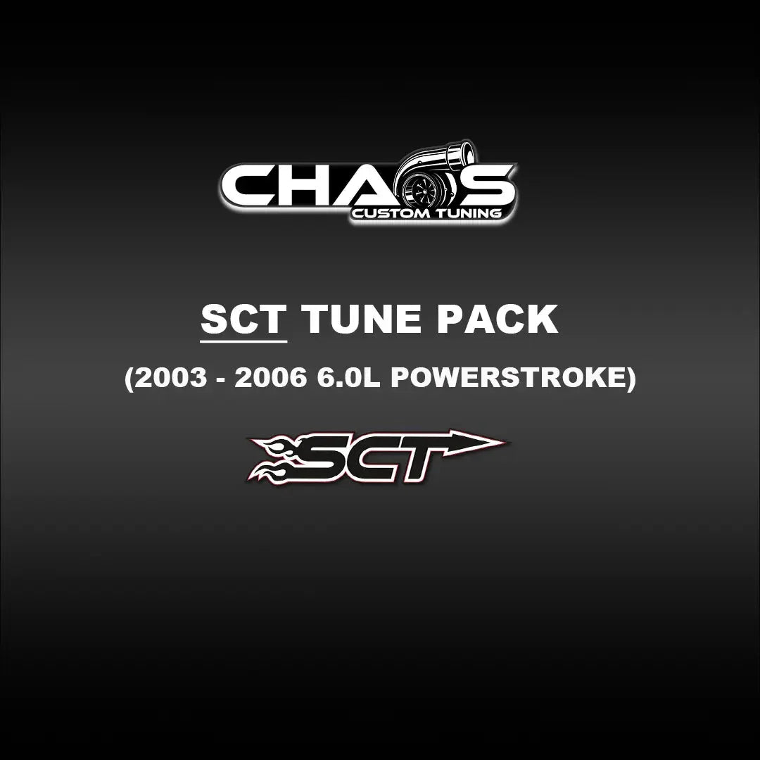 Chaos Custom Tuning SCT Tune Files (2003-2007 Powerstroke 6.0L) Tune Files Chaos Custom Tuning