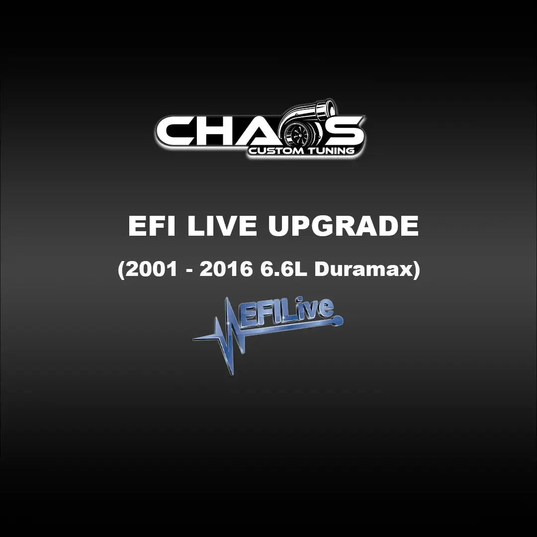 CCT EFI Live Upgrade (2001-2016 6.6L Duramax) Tune Files Chaos Custom Tuning