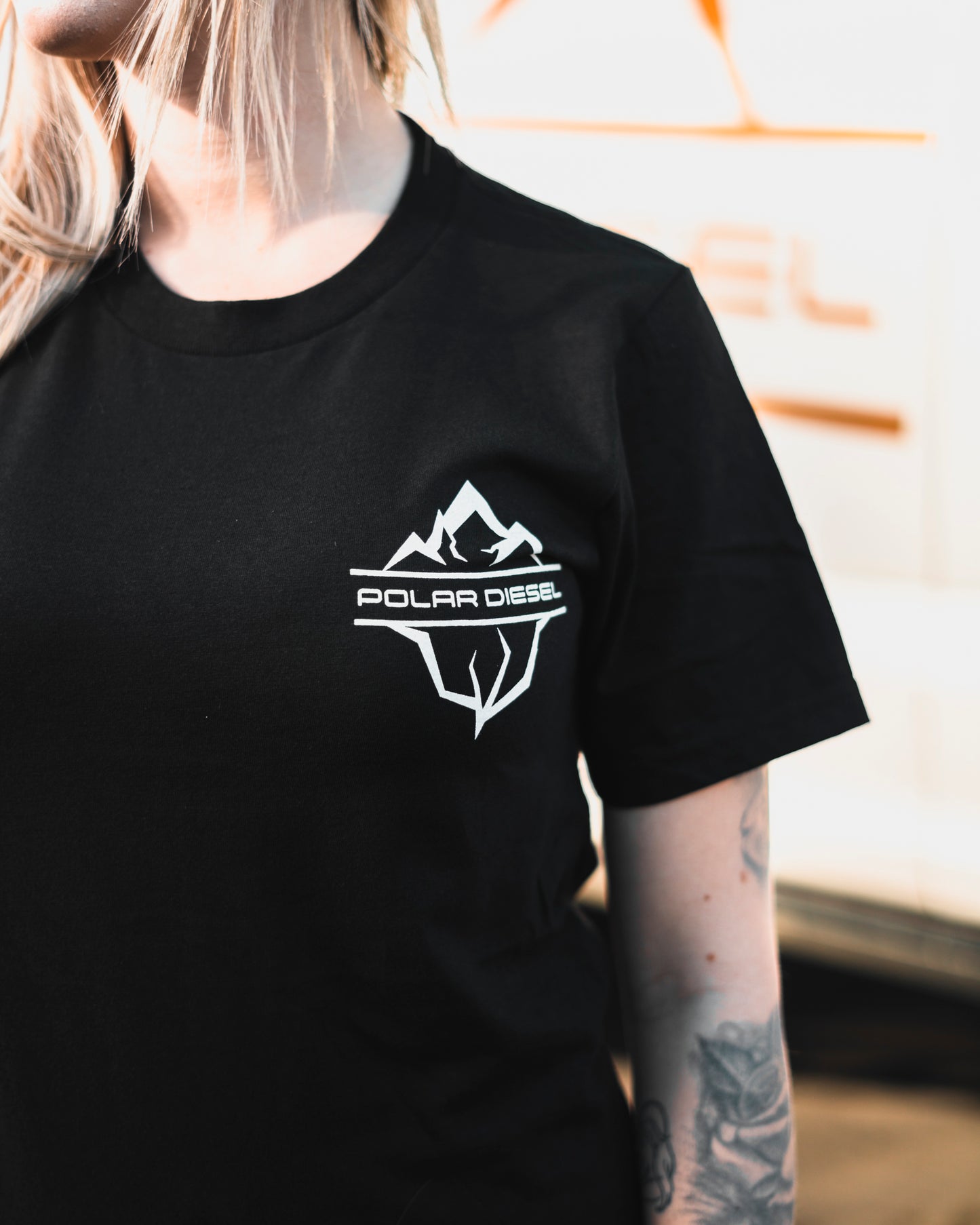 "6.7L Double Trouble" Polar Diesel T-Shirt