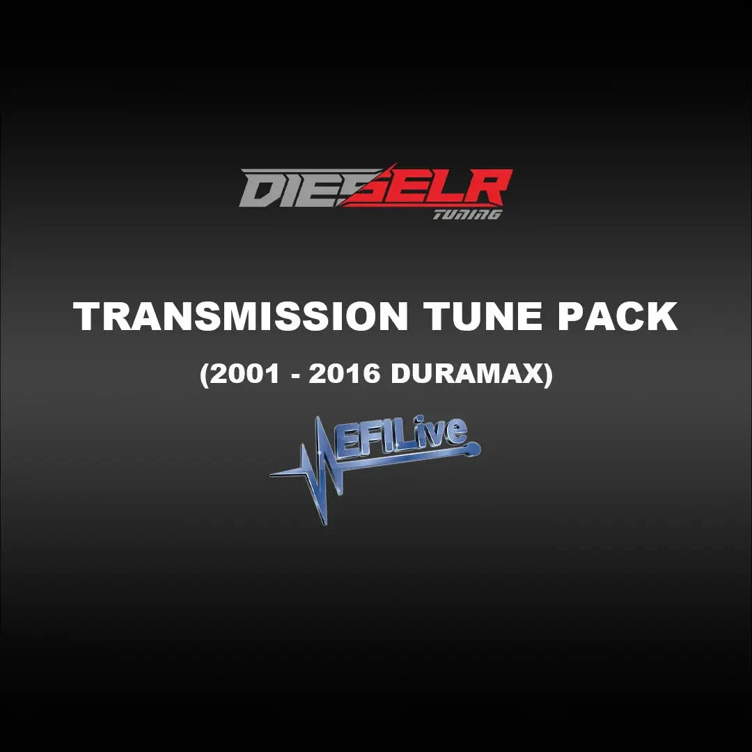 DIESELR EFI Live Transmission Tune Files (2001-2016 Duramax LB7/LLY/LBZ/LMM/LML 6.6L) TCM Tune File DIESELR Tuning