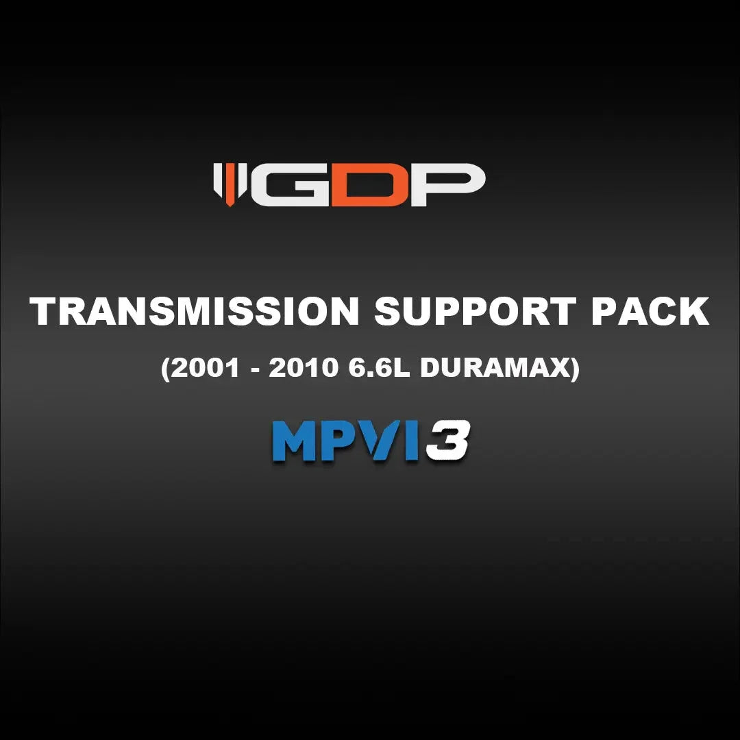 GDP MPVI3 TCM Support Package (2001-2010 6.6L Duramax) TCM Tune File GDP