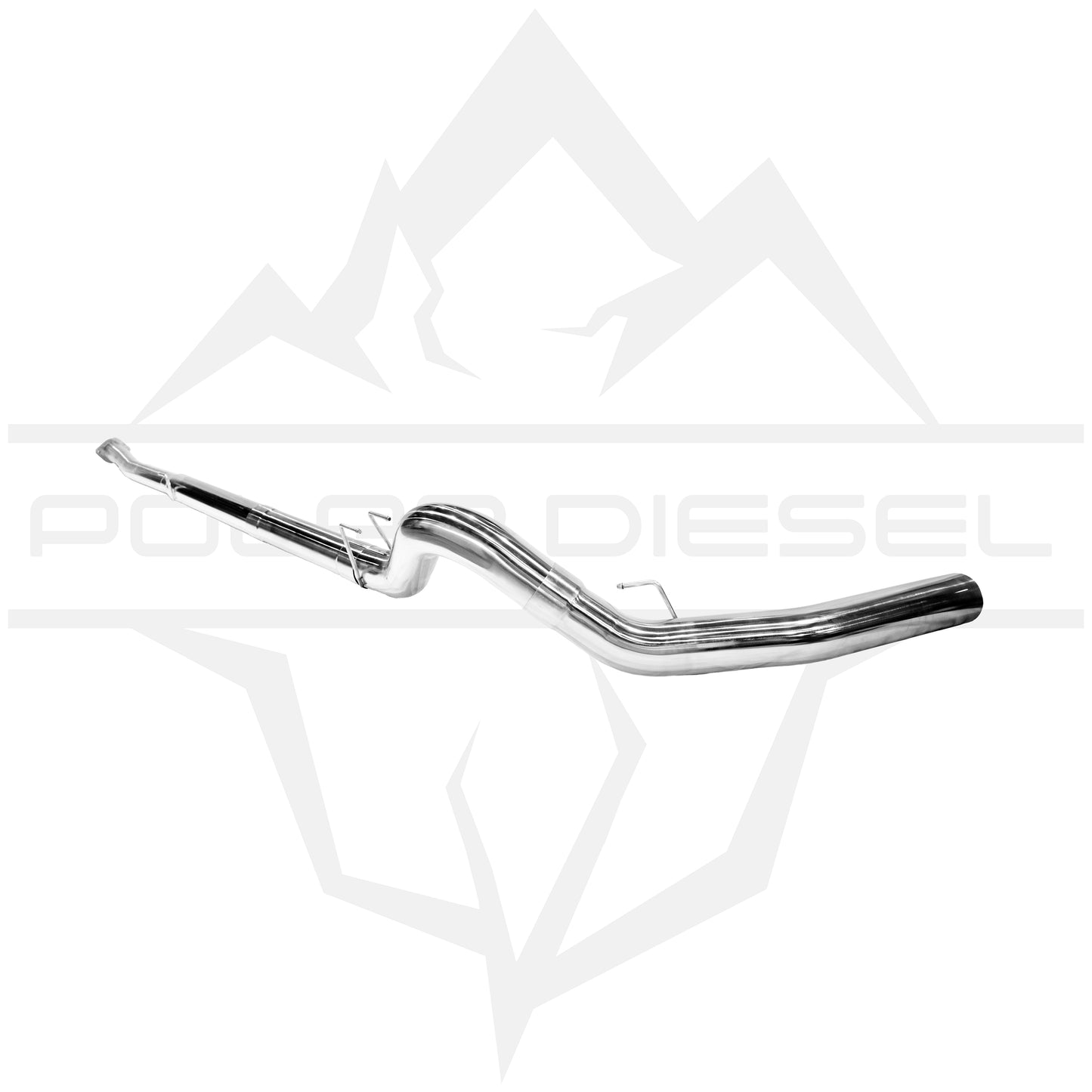 2011-2026 Ford Powerstroke 6.7L 5" Polished Polar Exhaust