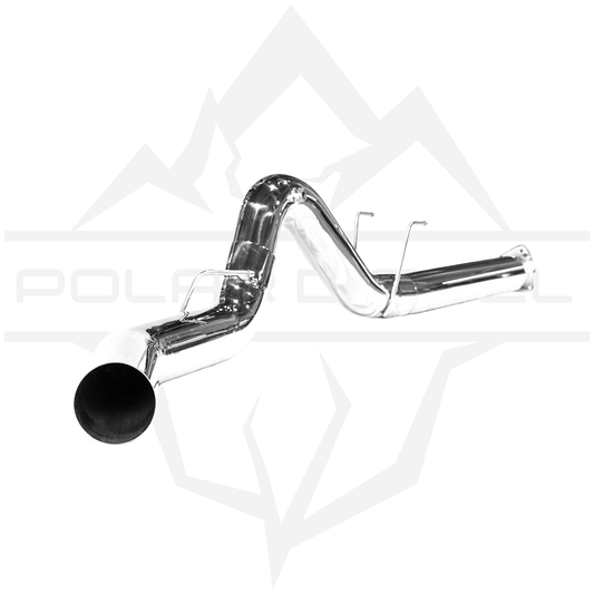 2011-2025 Ford Powerstroke 6.7L 5" Polished DPF Back Exhaust