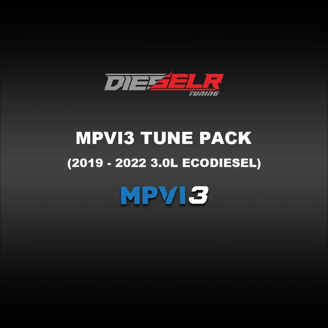 DIESELR MPVI3 Tune Files (2019-2022 Eco Diesel 3.0L) Tune Files DIESELR Tuning