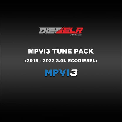 DIESELR MPVI3 Tune Files (2019-2022 Eco Diesel 3.0L) Tune Files DIESELR Tuning