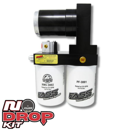 FASS No-Drop Series 290GPH Fuel System for 2001-2016 GM/Chevy Duramax 6.6L (1200-1500hp)