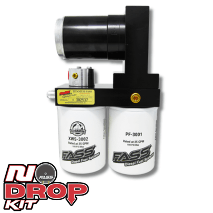 FASS No-Drop Series 290GPH Fuel System for 2001-2016 GM/Chevy Duramax 6.6L (1200-1500hp)