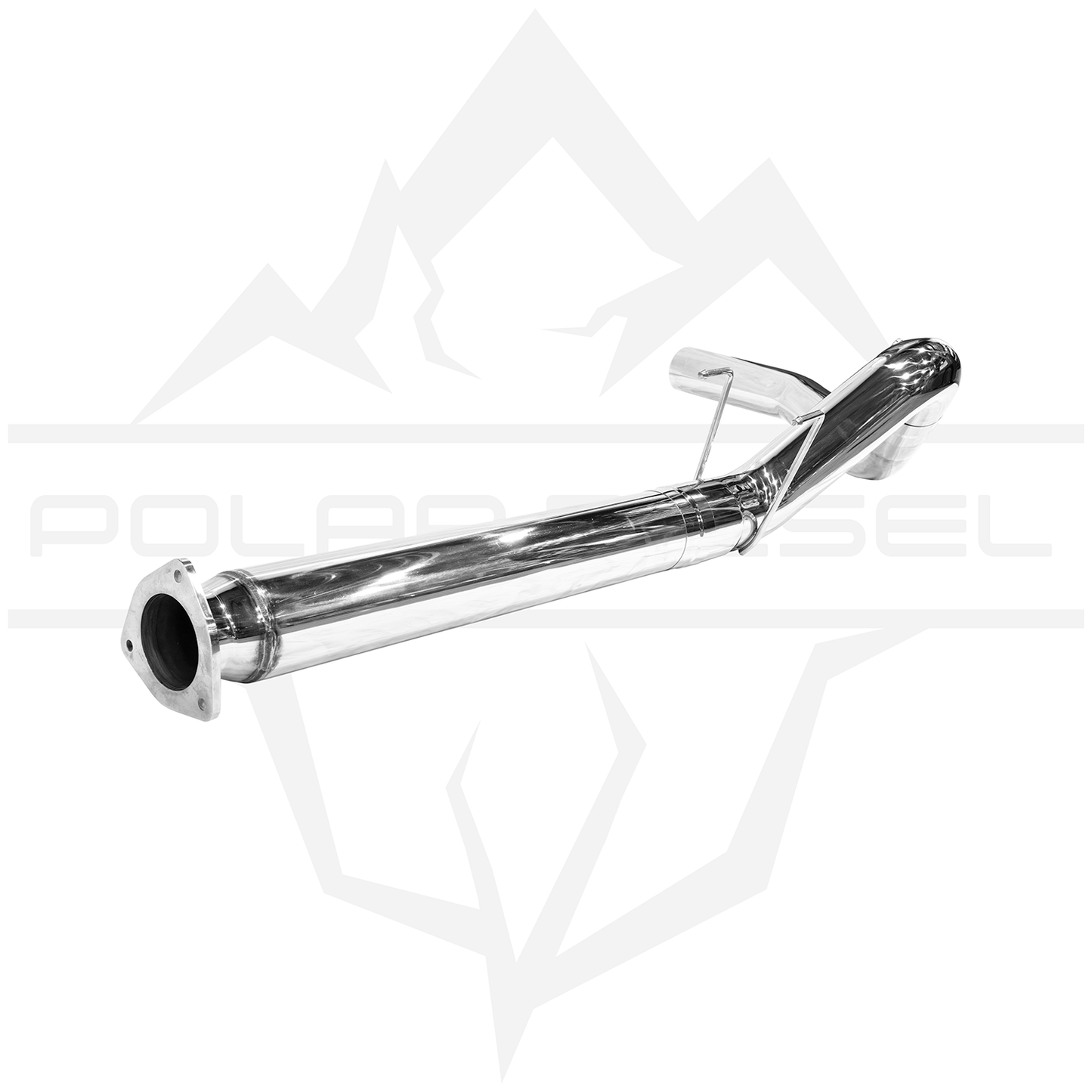 2011-2026 Ford Powerstroke 6.7L 304SS 5" Polished DPF Back Exhaust
