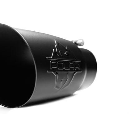 Polar Diesel Black Oval Exhaust Tip