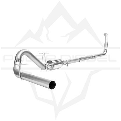 2003-2007 Ford Powerstroke 6.0L 4" Polar Exhaust With Muffler