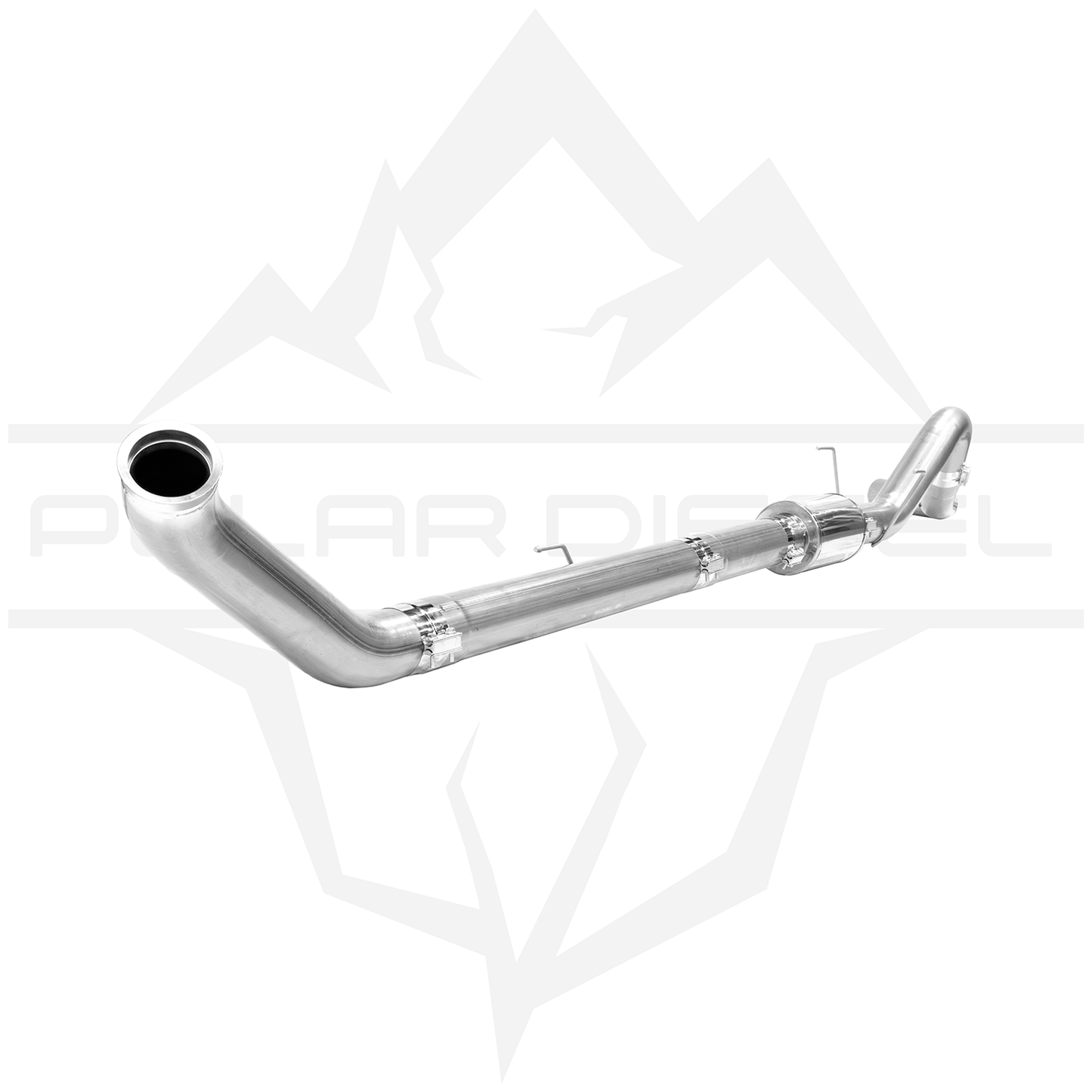 2007.5-2009 Cummins 6.7L 5" Polar Exhaust With Muffler
