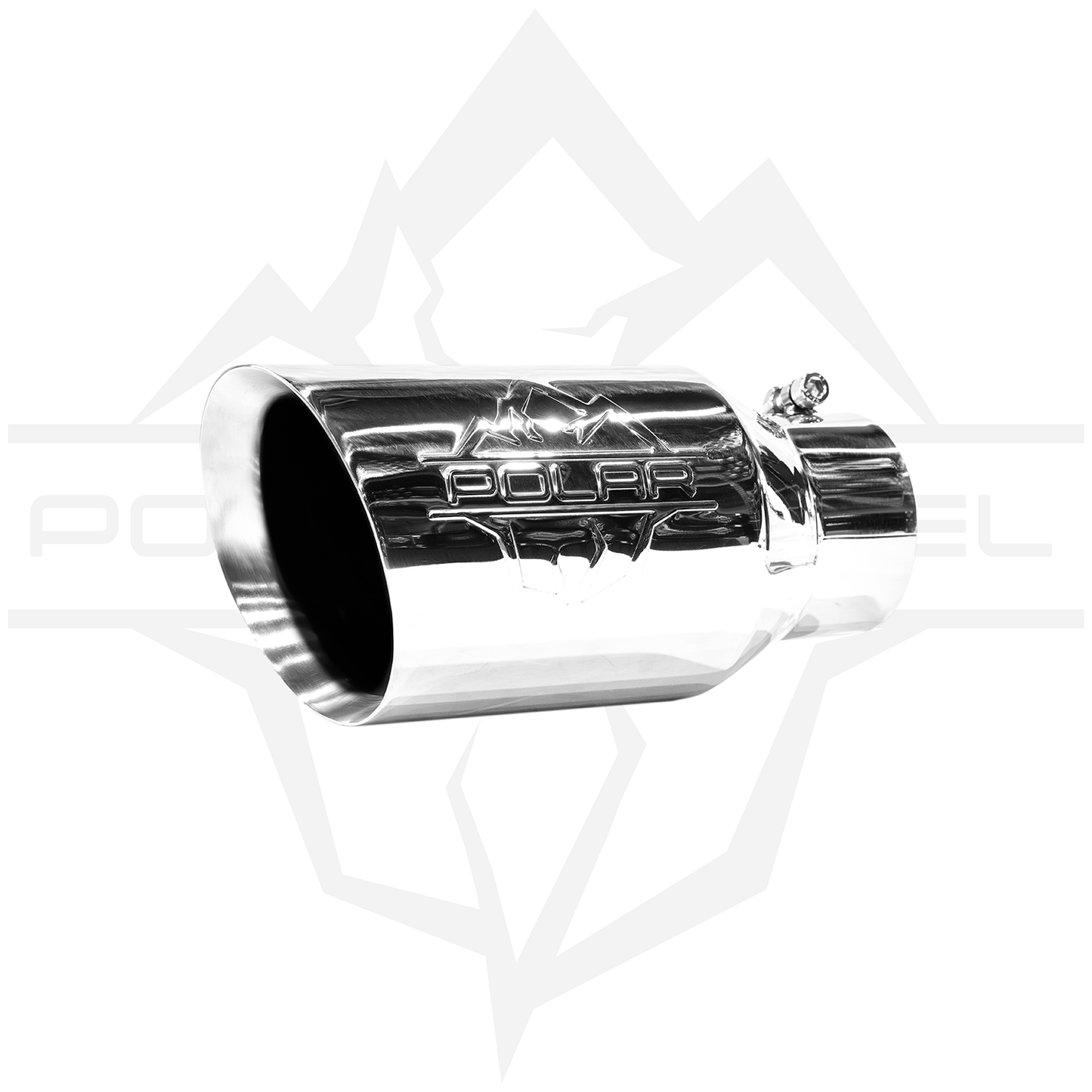 Polar Diesel 304SS Polished Oval Exhaust Tip