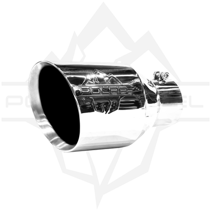 Polar Diesel 304SS Polished Oval Exhaust Tip