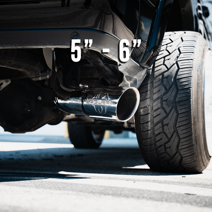 Polar Diesel 304SS Polished Oval Exhaust Tip