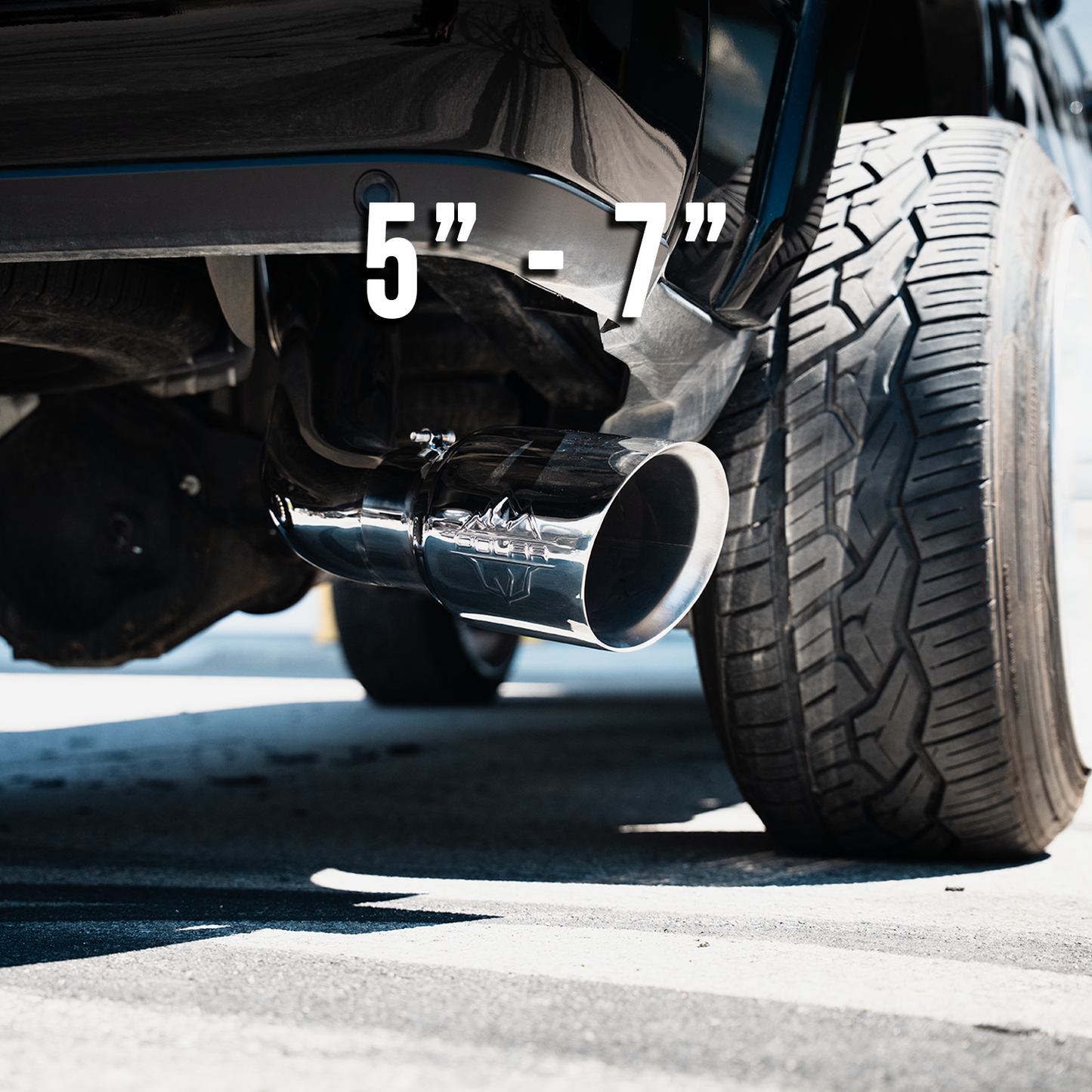 Polar Diesel 304SS Polished Oval Exhaust Tip