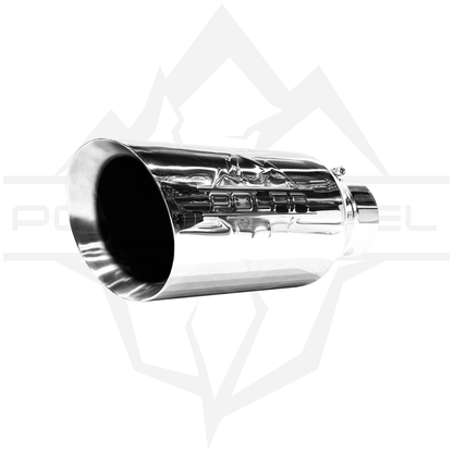 Polar Diesel 304SS Polished Oval Exhaust Tip