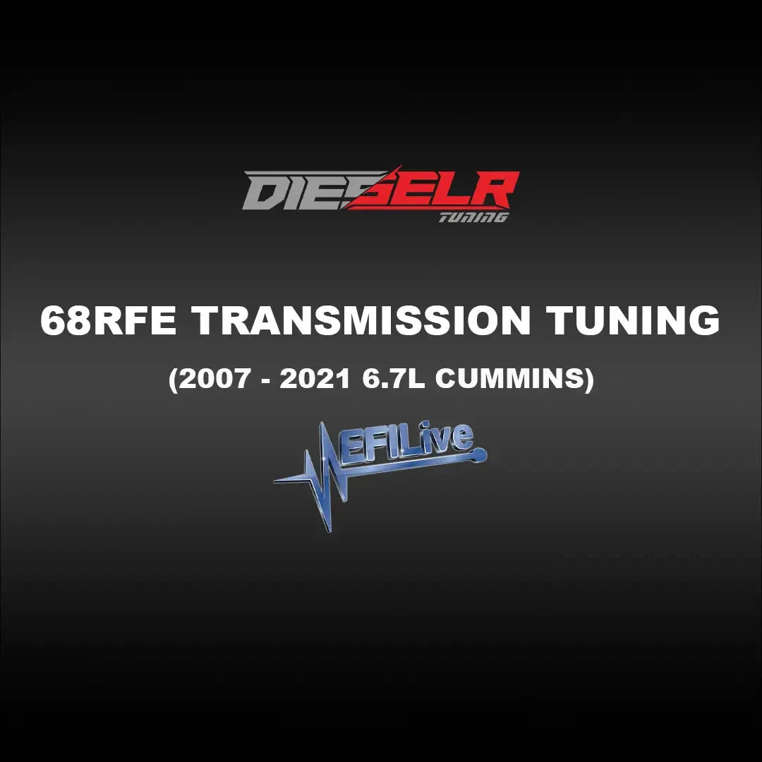 DIESELR EFI Live 68RFE Transmission Tune File (2007-2021 Cummins 6.7L - 68RFE) TCM Tune File DIESELR Tuning