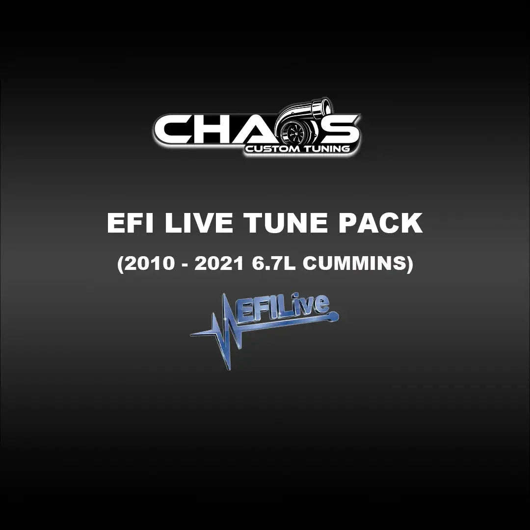 Chaos Custom Tuning EFI Live Tune Files (2010-2021 Cummins 6.7L) Tune Files Chaos Custom Tuning