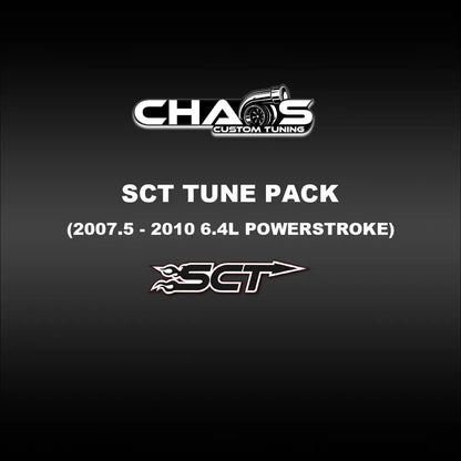 Chaos Custom Tuning SCT Tune Files (2007.5-2010 Powerstroke 6.4L) Tune Files Chaos Custom Tuning
