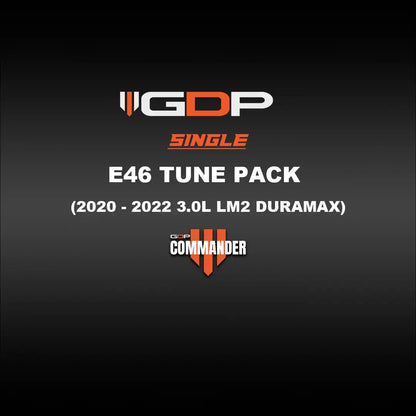 GDP Commander Support Pack - Single (20-22 GM 1500 3.0L LM2 Duramax) GDP Tune Files GDP