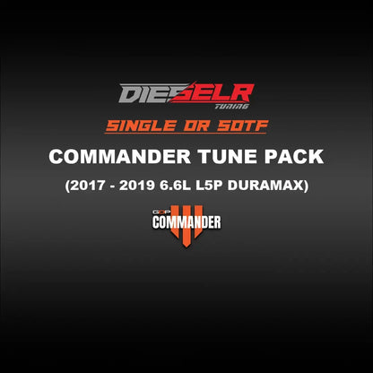 DIESELR Commander Tune Files (2017-2019 Duramax L5P) Tune Files DIESELR Tuning