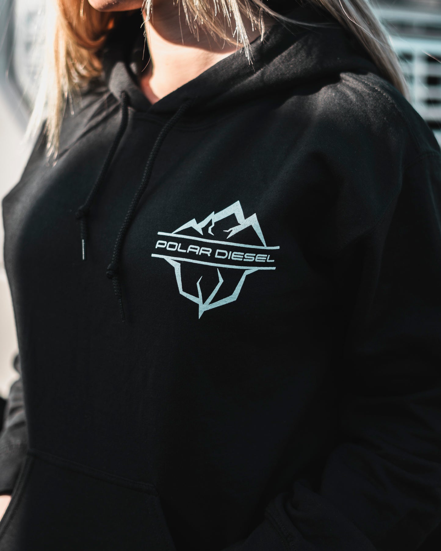 "6.7L Double Trouble" Polar Diesel Hoodie