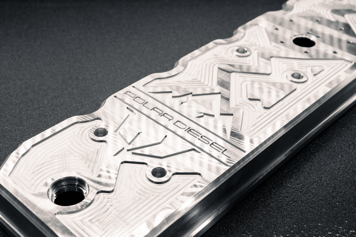 2006-2024 6.7L/5.9L Cummins Polar Diesel Billet Valve Cover