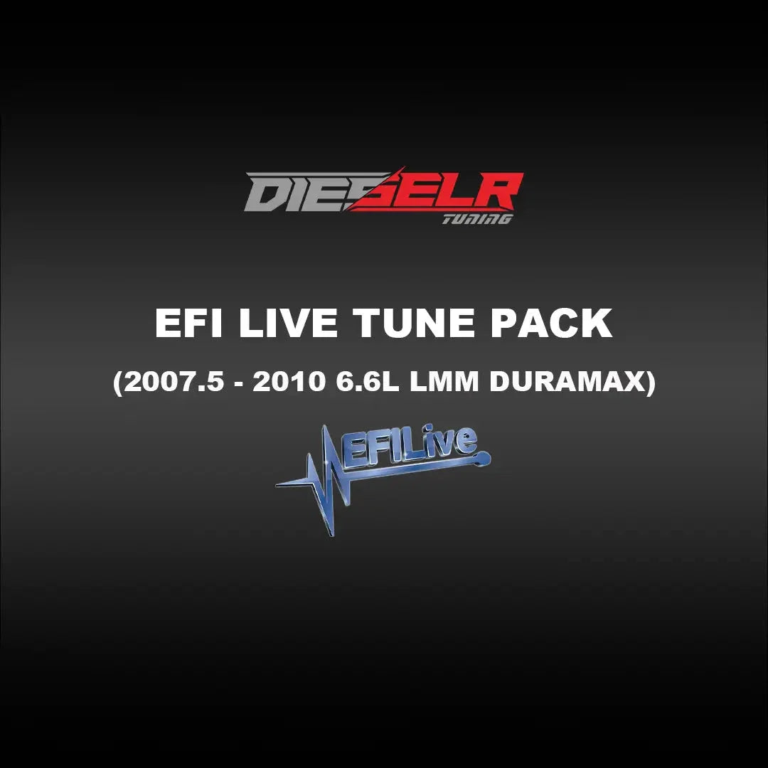 DIESELR EFI Live Tune Files (2007.5-2010 Duramax LMM 6.6L) Tune Files DIESELR Tuning