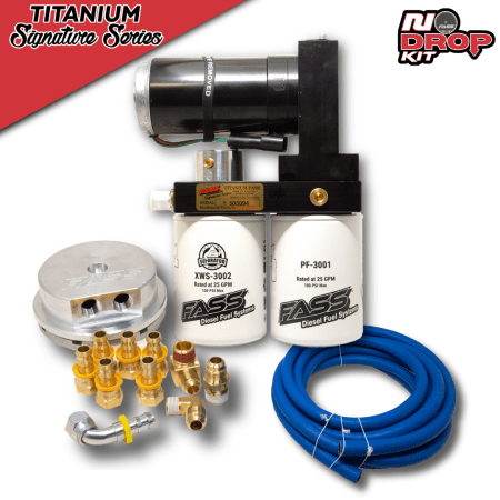 FASS No-Drop Series 220GPH Fuel System for 2023-2024 Ford Powerstroke 6.7L (700-900hp)