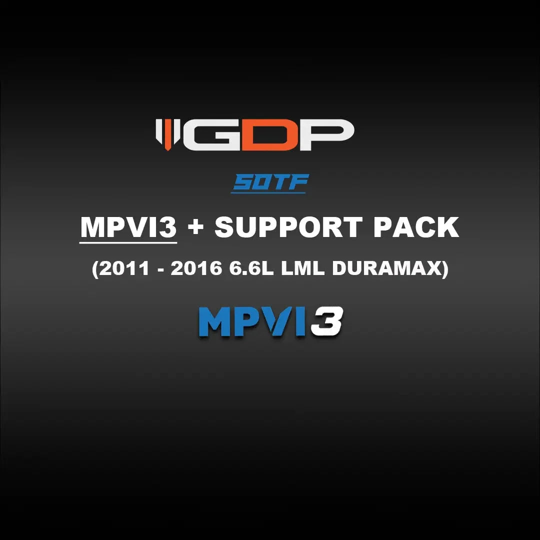 MPVI3 w/ GDP SOTF tune & 2 Credits (11-16 GM 6.6L Duramax) Tuning Bundle GDP