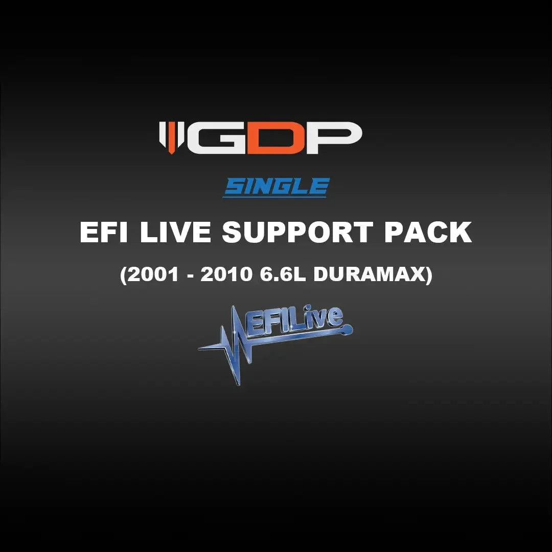 EFI Live GDP Single Support Package (2001-2010 6.6L Duramax) GDP Tune Files GDP