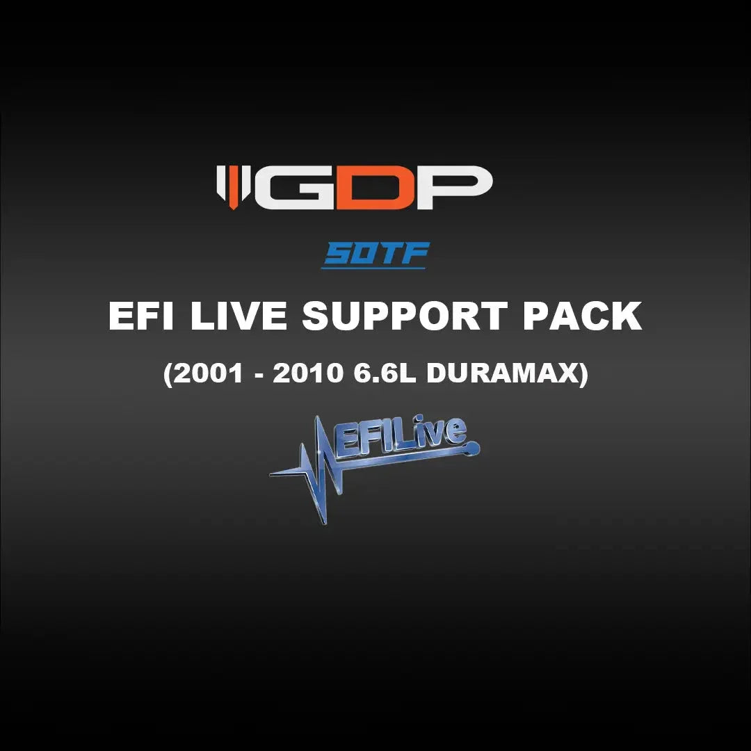 EFI Live GDP SOTF or Multi-tune Support Package (Chevy/GMC 01-10 Duramax) GDP Tune Files GDP
