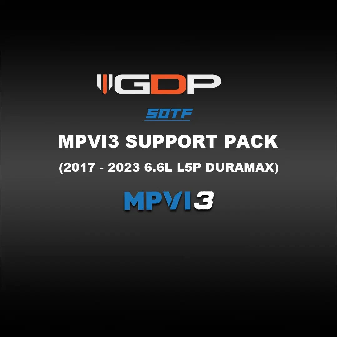 GDP MPVI3 SOTF/Multi-Tune Support Package (2017-2023 6.6L L5P Duramax) GDP Tune Files GDP