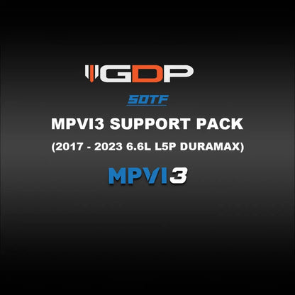 GDP MPVI3 SOTF/Multi-Tune Support Package (2017-2023 6.6L L5P Duramax) GDP Tune Files GDP