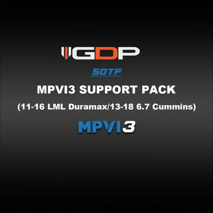 GDP MPVI3 Support Pack - SOTF (11-16 GM 6.6L Duramax/13-18 Dodge 6.7L Cummins) GDP Tune Files GDP
