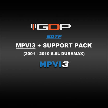 MPVI3 w/SOTF tune & 2 Credits (01-10 GM 6.6L Duramax) Tuning Bundle GDP