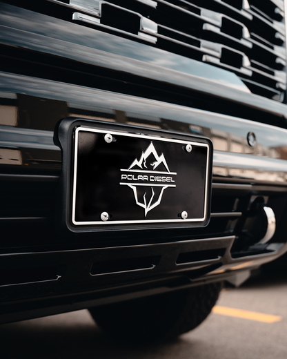 Polar Diesel Vanity Plate