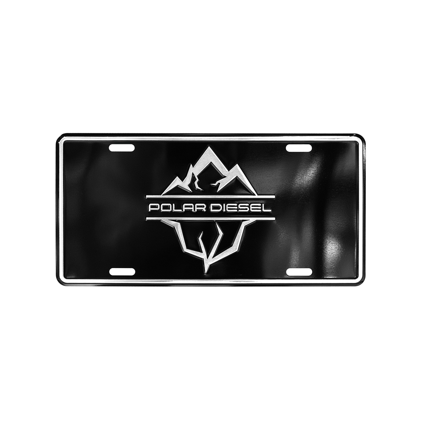 Polar Diesel Vanity Plate