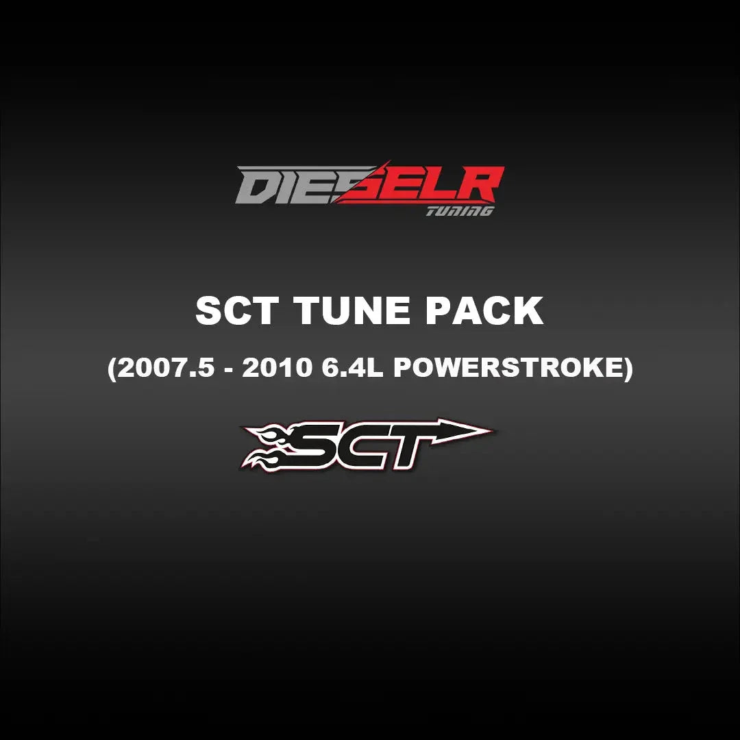 DIESELR SCT Tune Files (2007.5-2010 Powerstroke 6.4L) Tune Files DIESELR Tuning