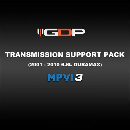 GDP MPVI3 TCM Support Package (2001-2010 6.6L Duramax) TCM Tune File GDP