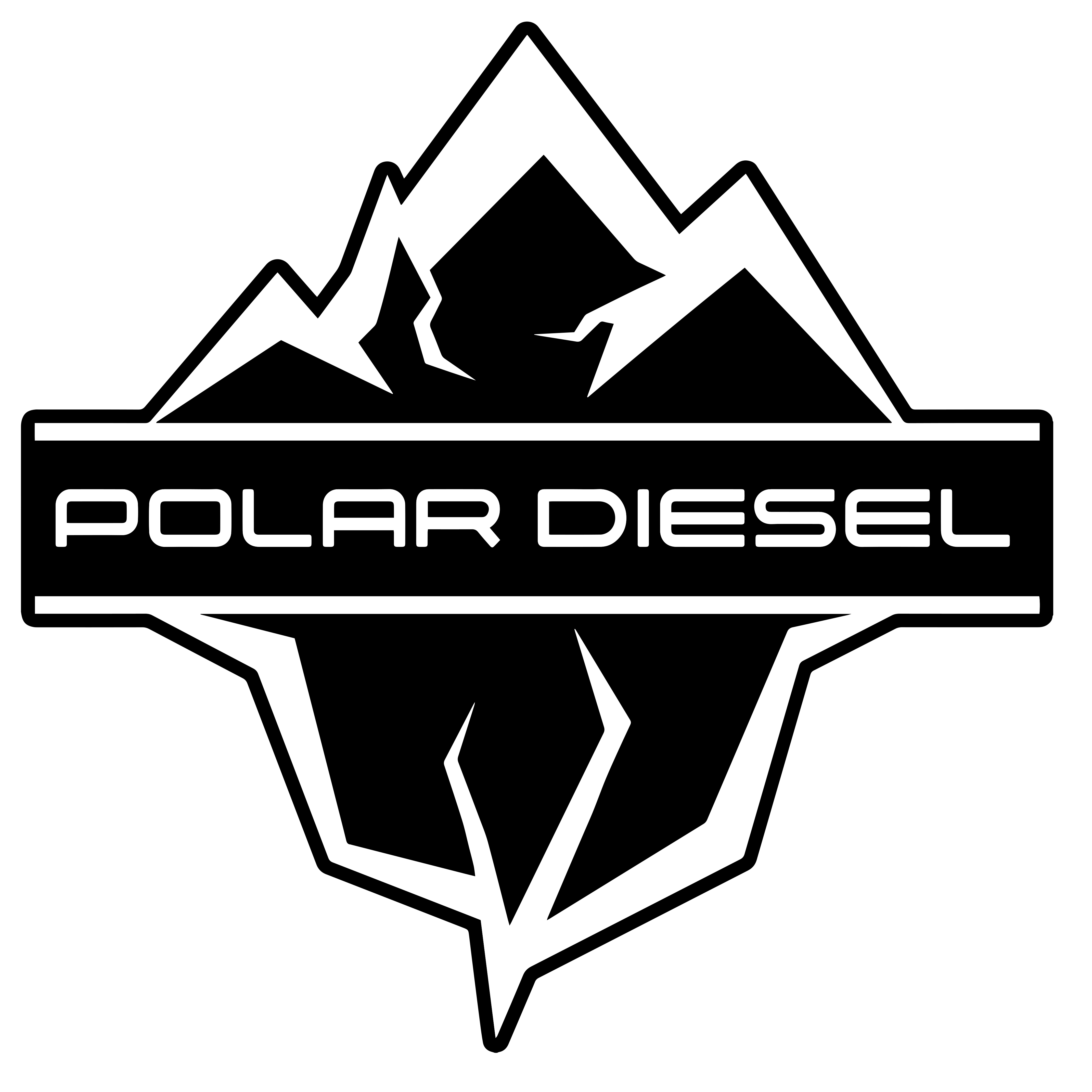 Classic Polar Diesel Sticker