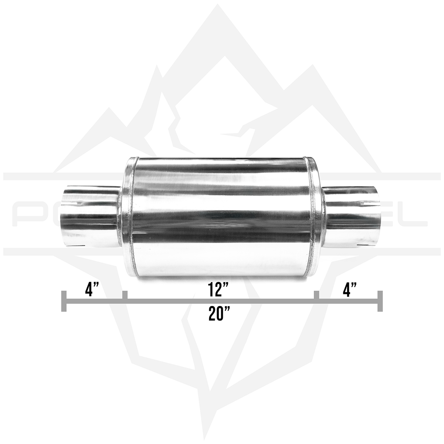 Standard 4" Polar Muffler