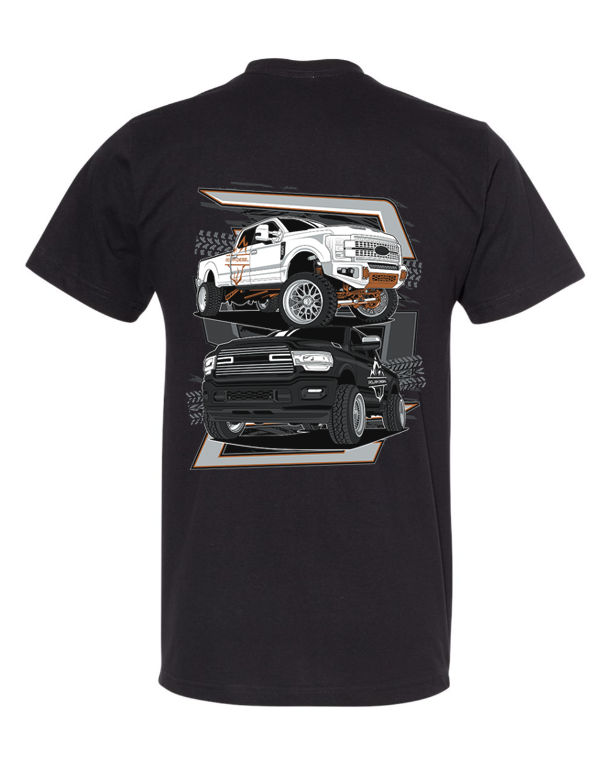 "6.7L Double Trouble"  Polar Diesel T-Shirt