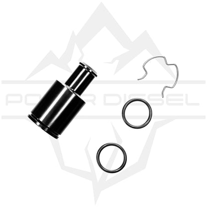 2000-2023 Duramax 6.6L Aluminum Coolant Firewall Fitting