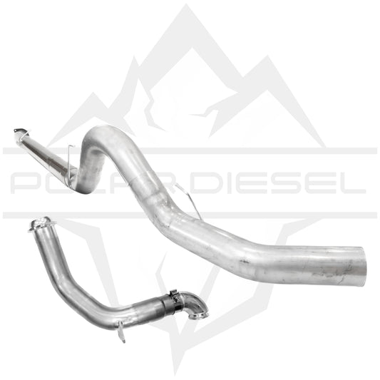 2023-2024 Ford Powerstroke 6.7L 5” Downpipe Back Exhaust & Downpipe Package