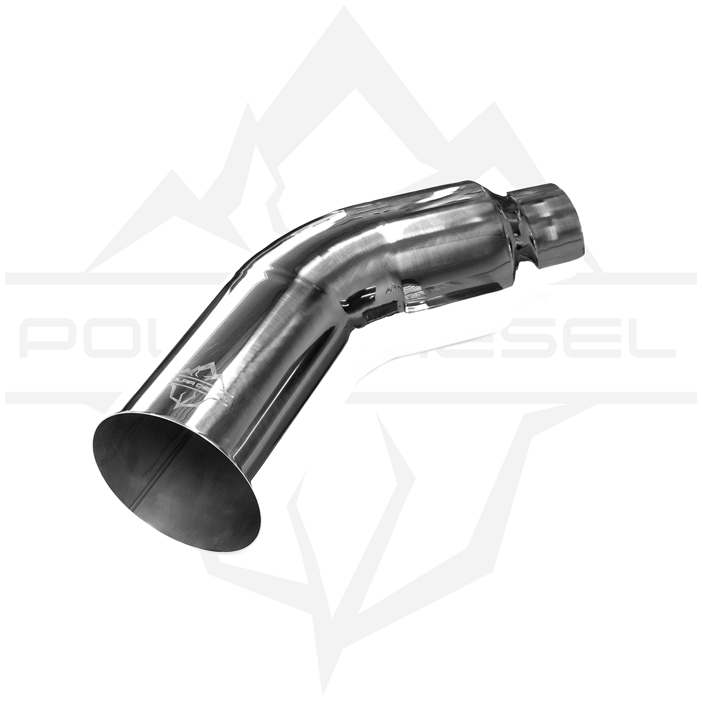 Polar Diesel Polished Exhaust Elbow