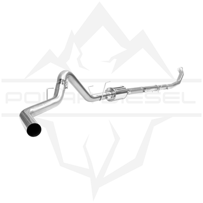 2007.5-2009 Cummins 6.7L 4" Polar Exhaust With Muffler